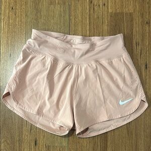 Nike Pink Athletic Shorts Moisture-Wicking Comfort